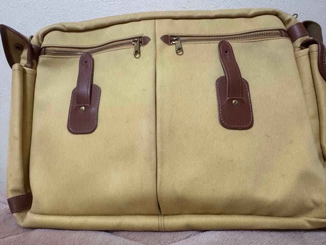 S*h様 Barbourバブアー ショルダーバッグ　ベージュ　防水裏地