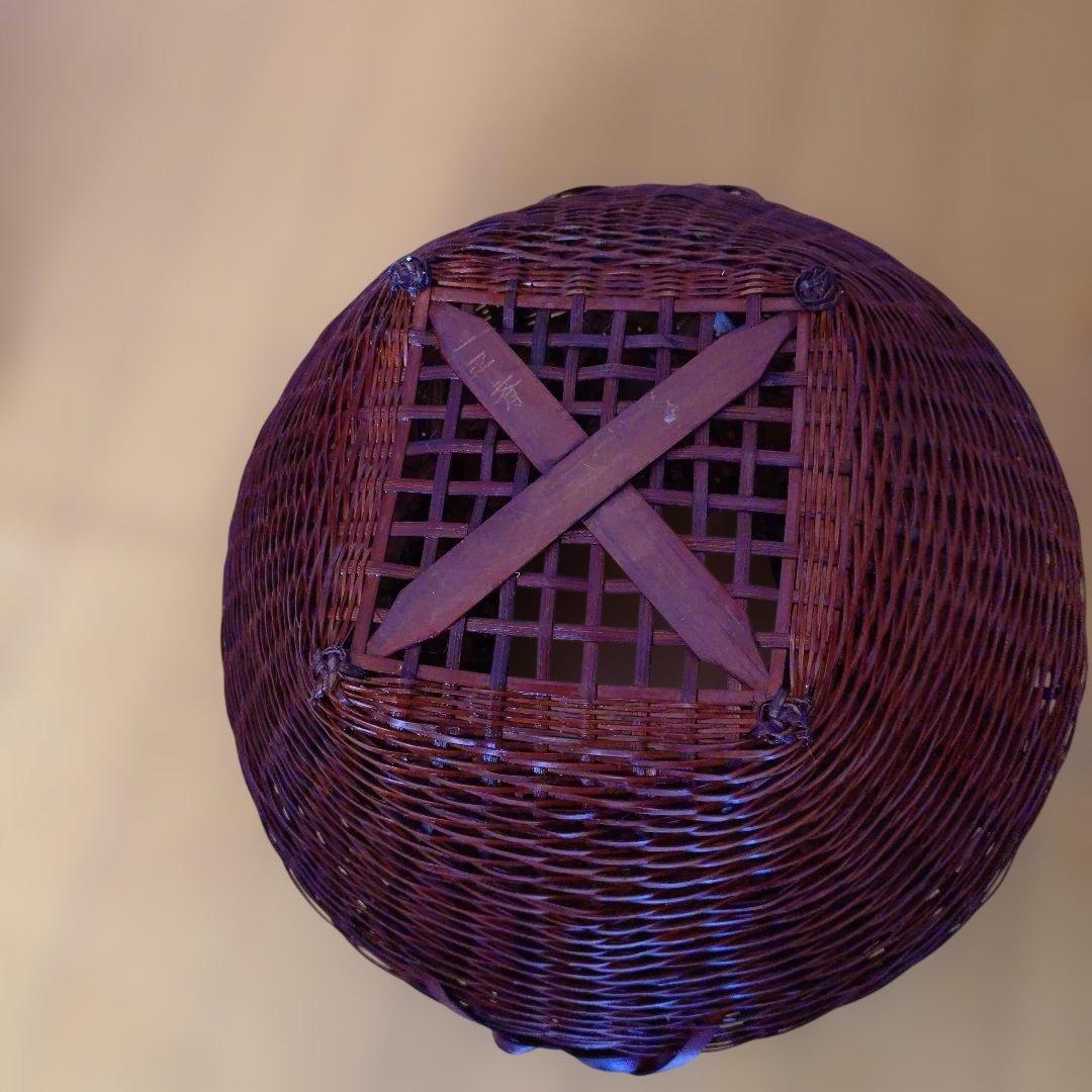 ♥♥池坊 生花 牡丹籠 花器