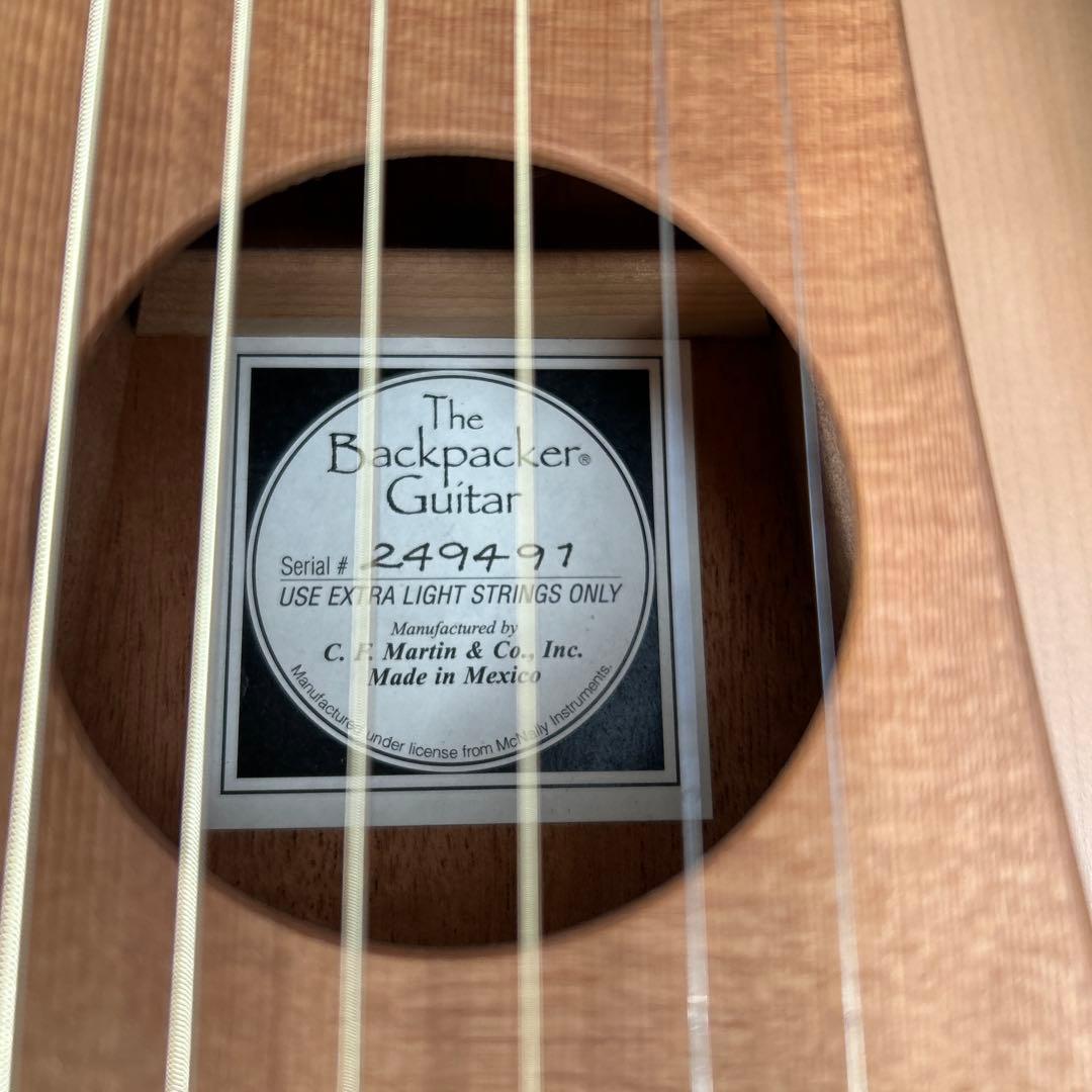 【値下げ】Martin Backpacker Guitar ギター 専用ケース付
