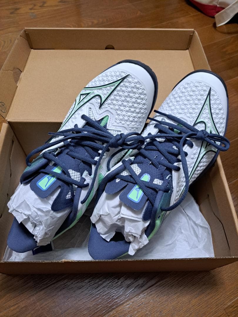 テニスシューズ　オムニクレー　ミズノ