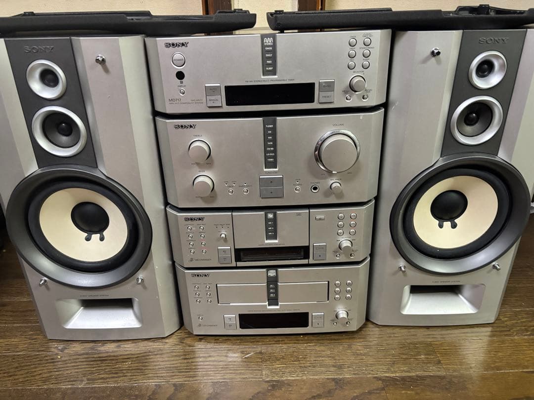 CD/MDチェンジャー システムコンポ ST-MS717 Sony