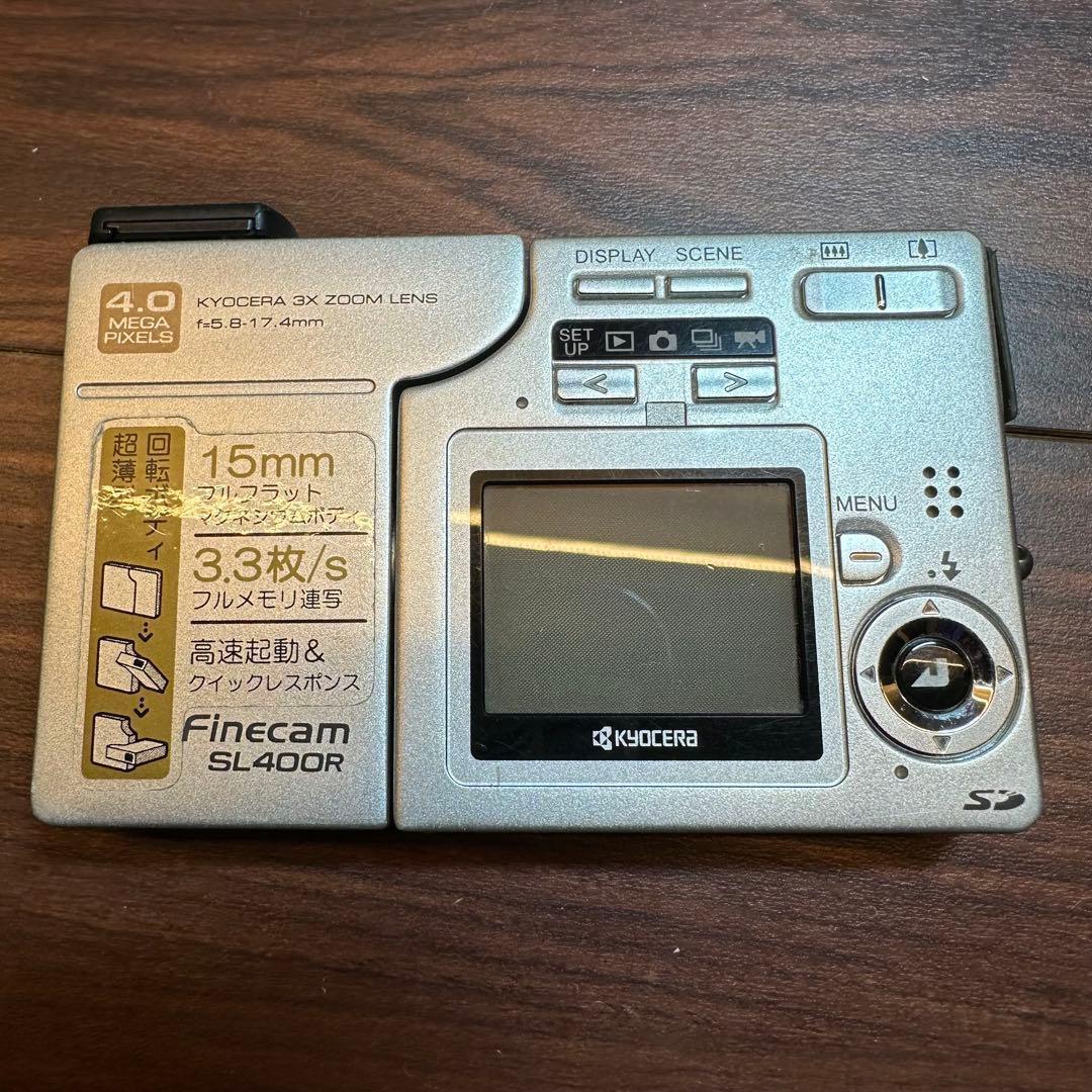 KYOCERA Finecam SL400R デジカメ 5517