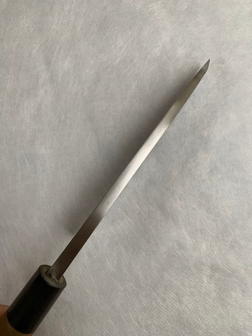 山下刃物　請合　出刃　包丁　水牛角柄