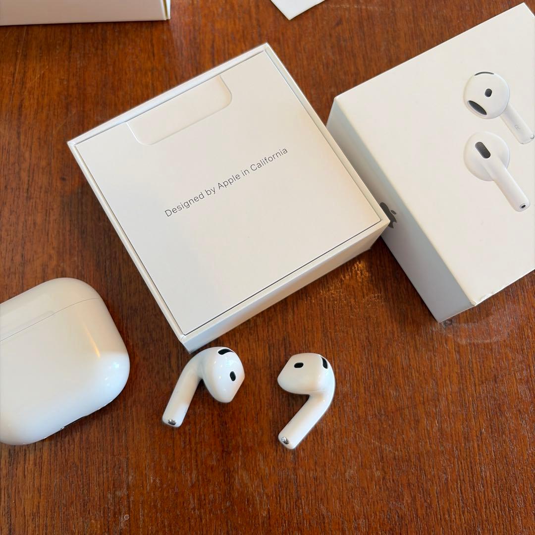 【美品】AirPods4 ANC 本体 正規品 ノイズキャンセル対応モデル