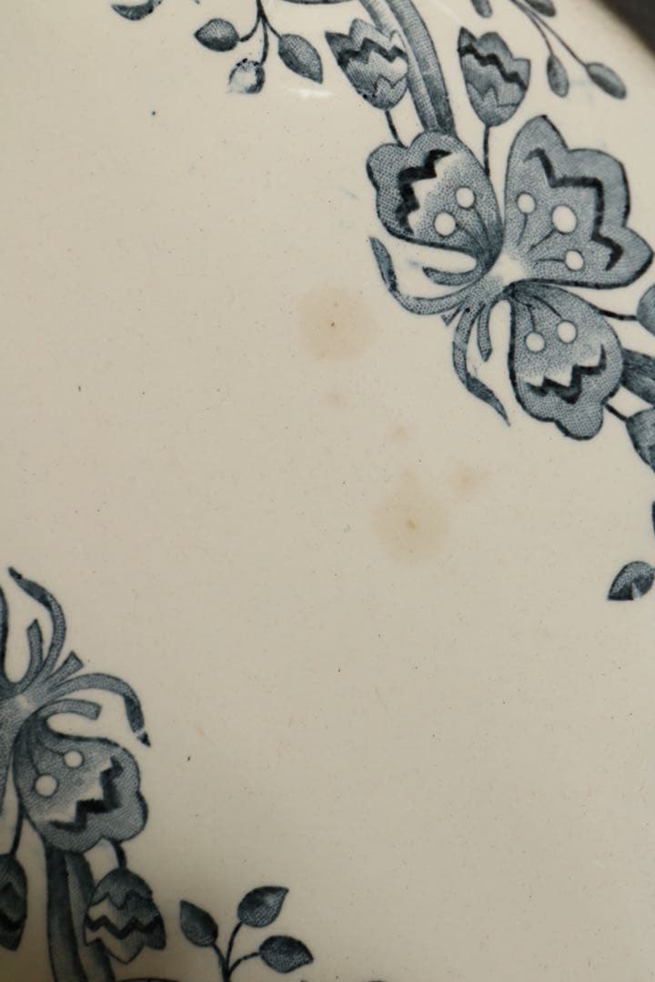 LONGCHAMPS ラヴィエ　フランス　アンティーク　藍色　figue