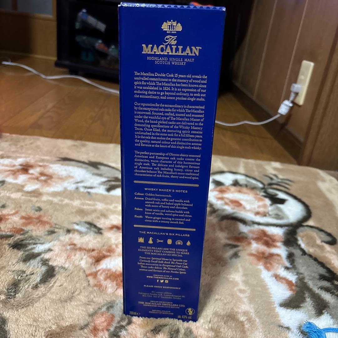 ウイスキー The Macallan 15 Year Old Double Cask