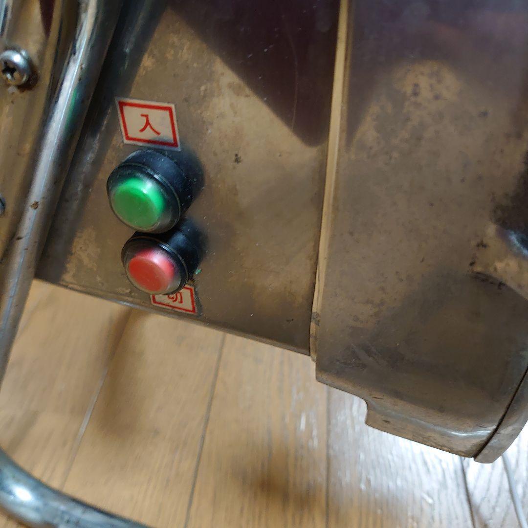 電動スライサー ステンレス製 厚さ調整可能