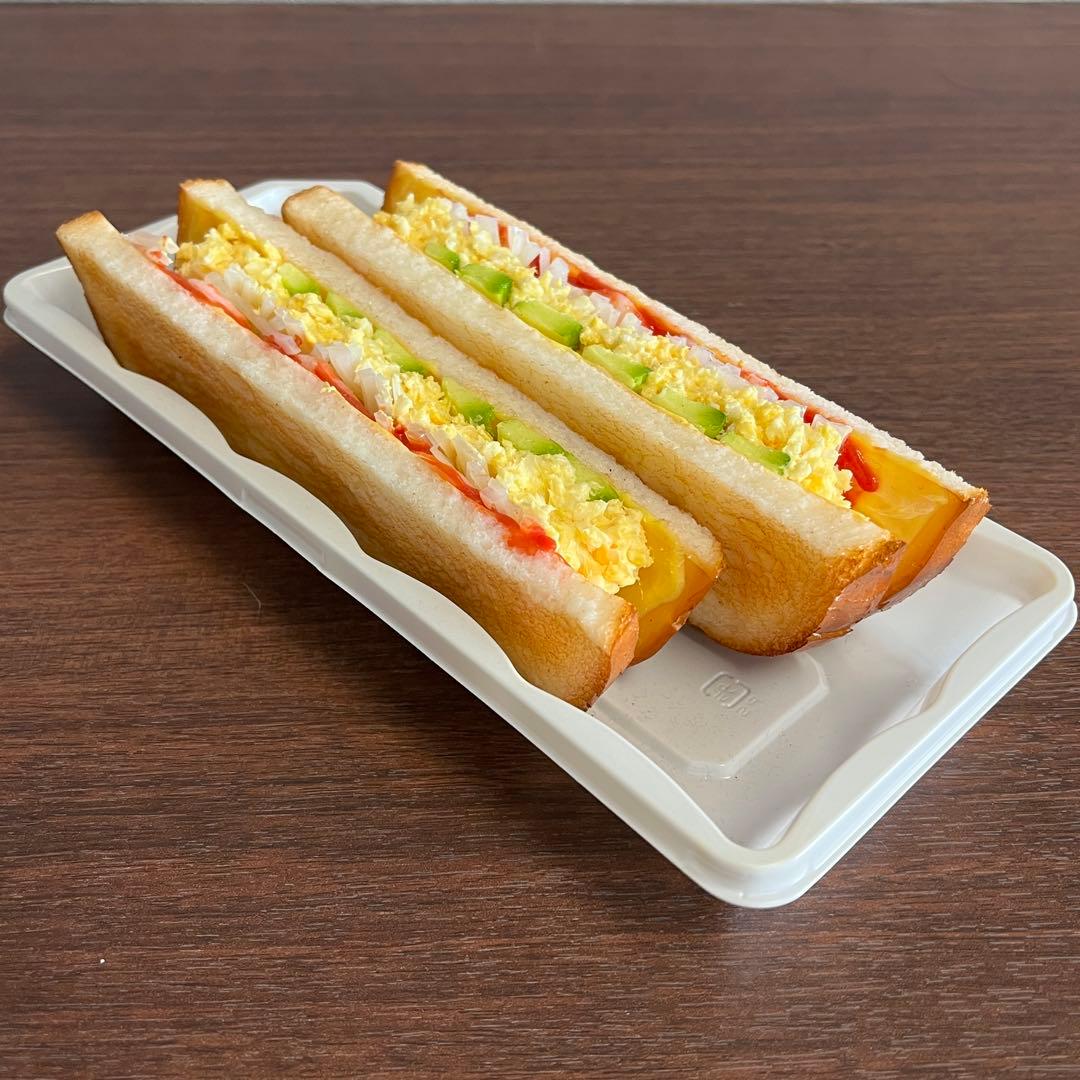 食品サンプル　サンドイッチ　ホットドッグのセット