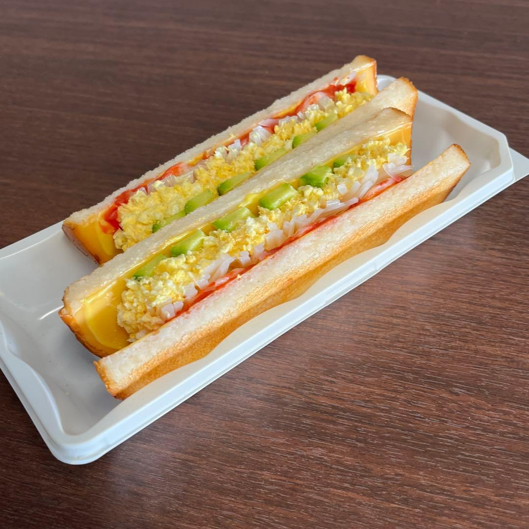 食品サンプル　サンドイッチ　ホットドッグのセット