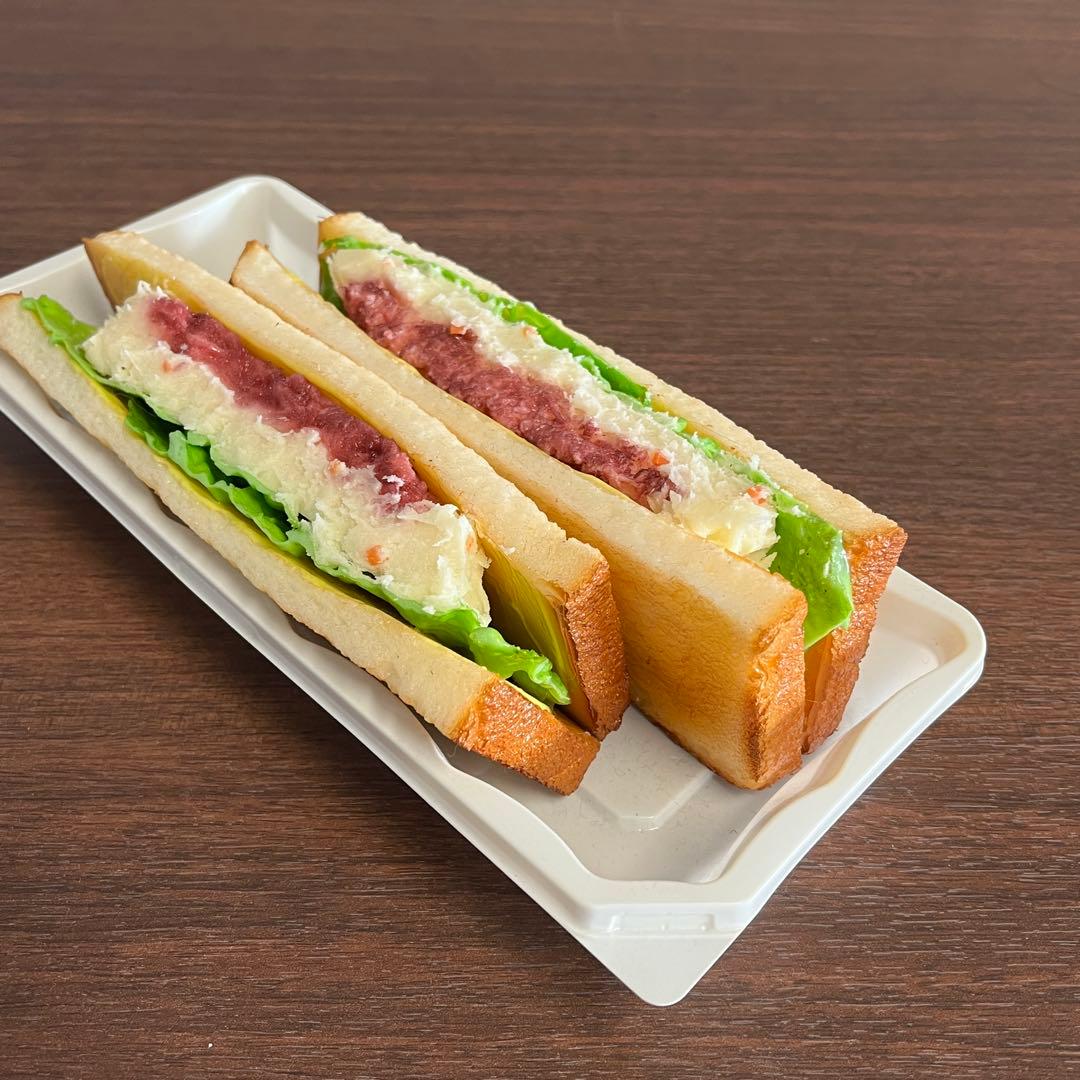 食品サンプル　サンドイッチ　ホットドッグのセット