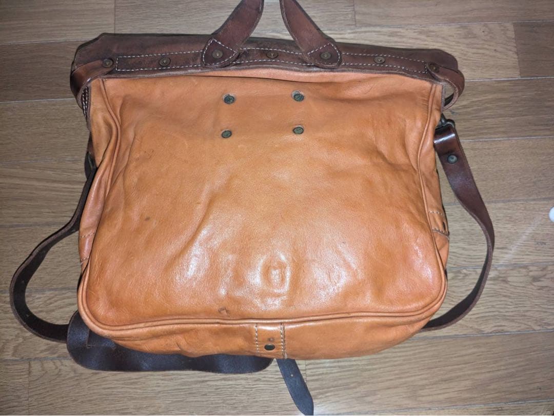 RRL LEATHER MAIL BAG レザー メールバッグ