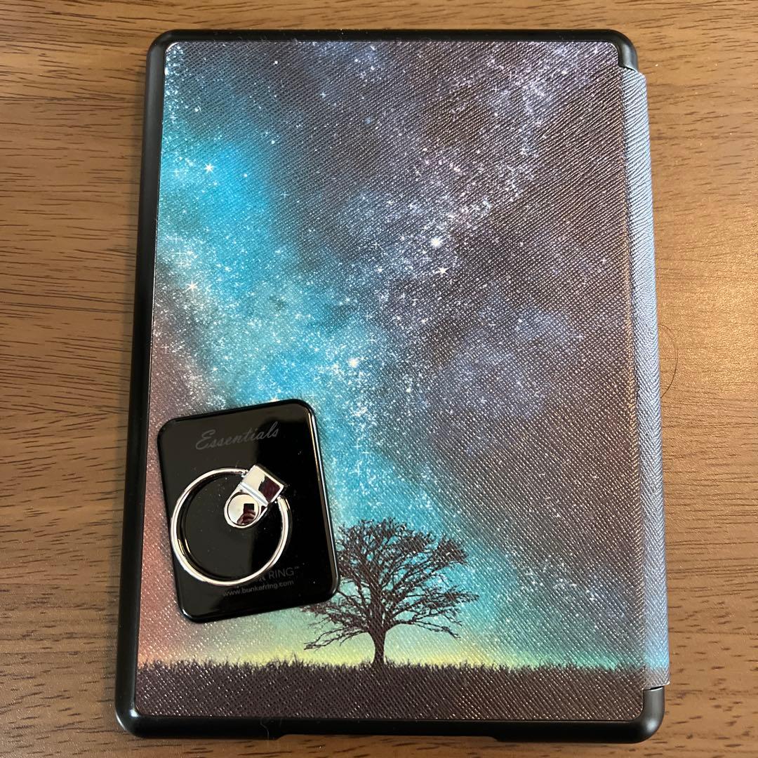 Kindle Paperwhite (16GB) 広告なし リングとカバー付