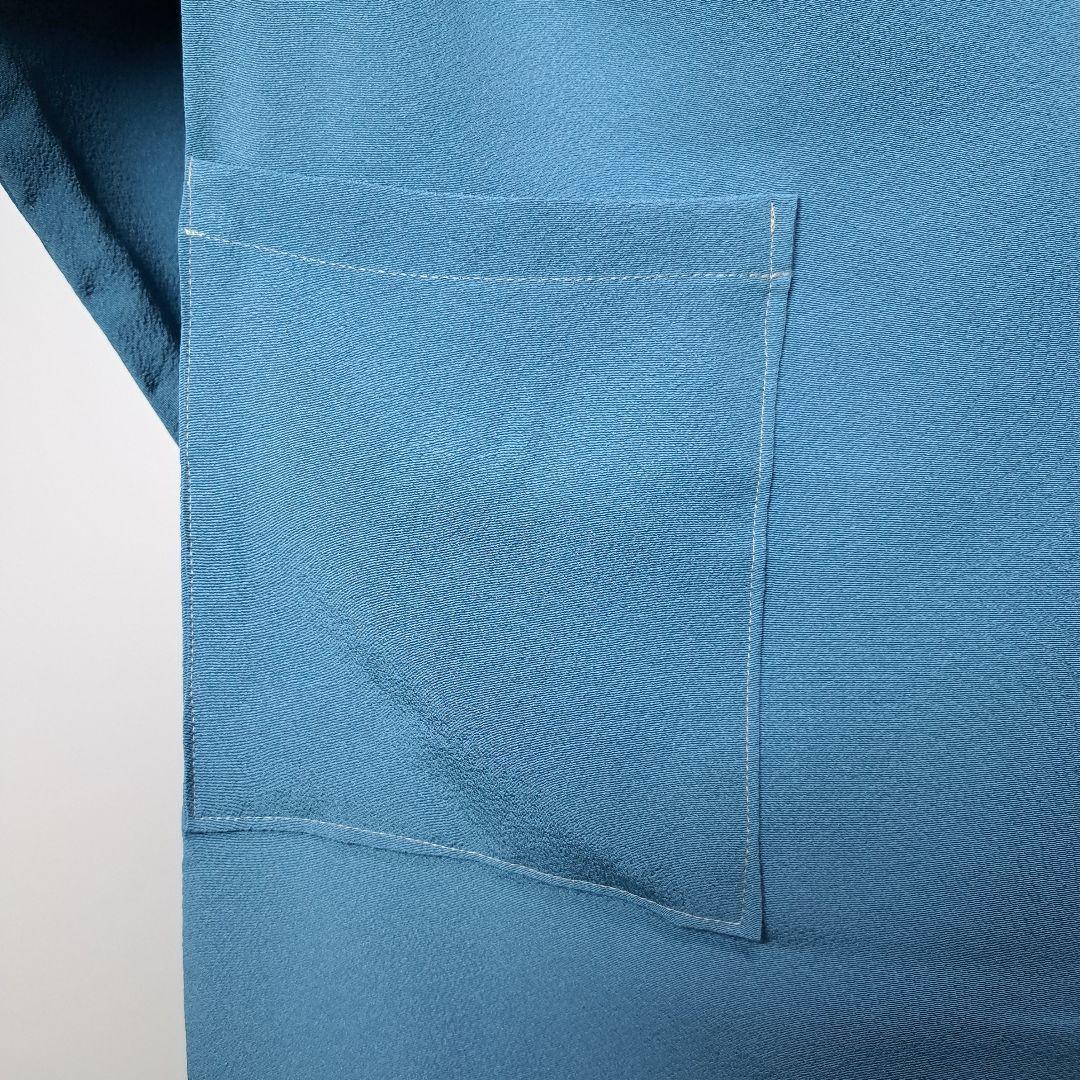 勿忘草色 弓道 着物 和服 審査