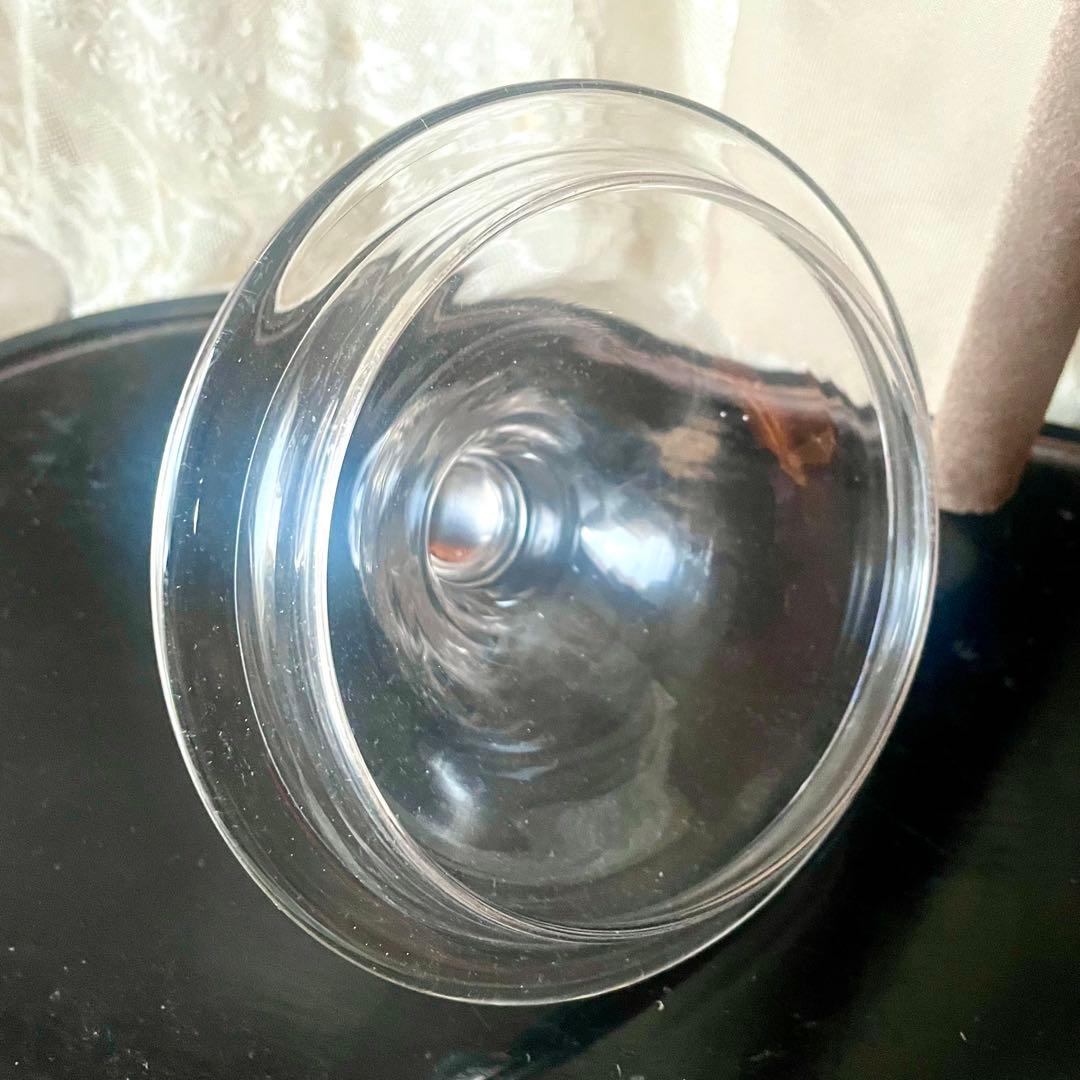 大きな蓋付きガラスボンボニエール　お菓子入れ19世紀店舗什器フランスアンティーク