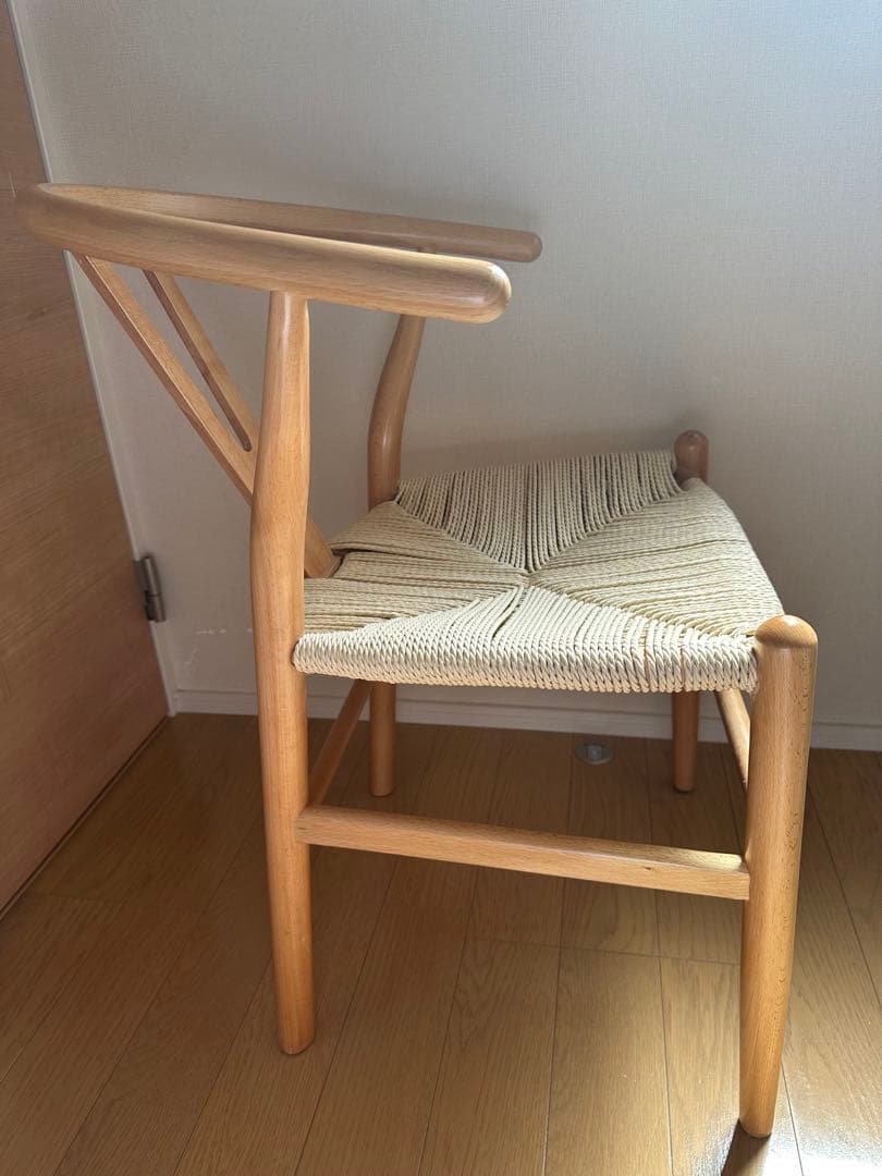 ナチュラルウィッカー Yチェア風ダイニングチェア