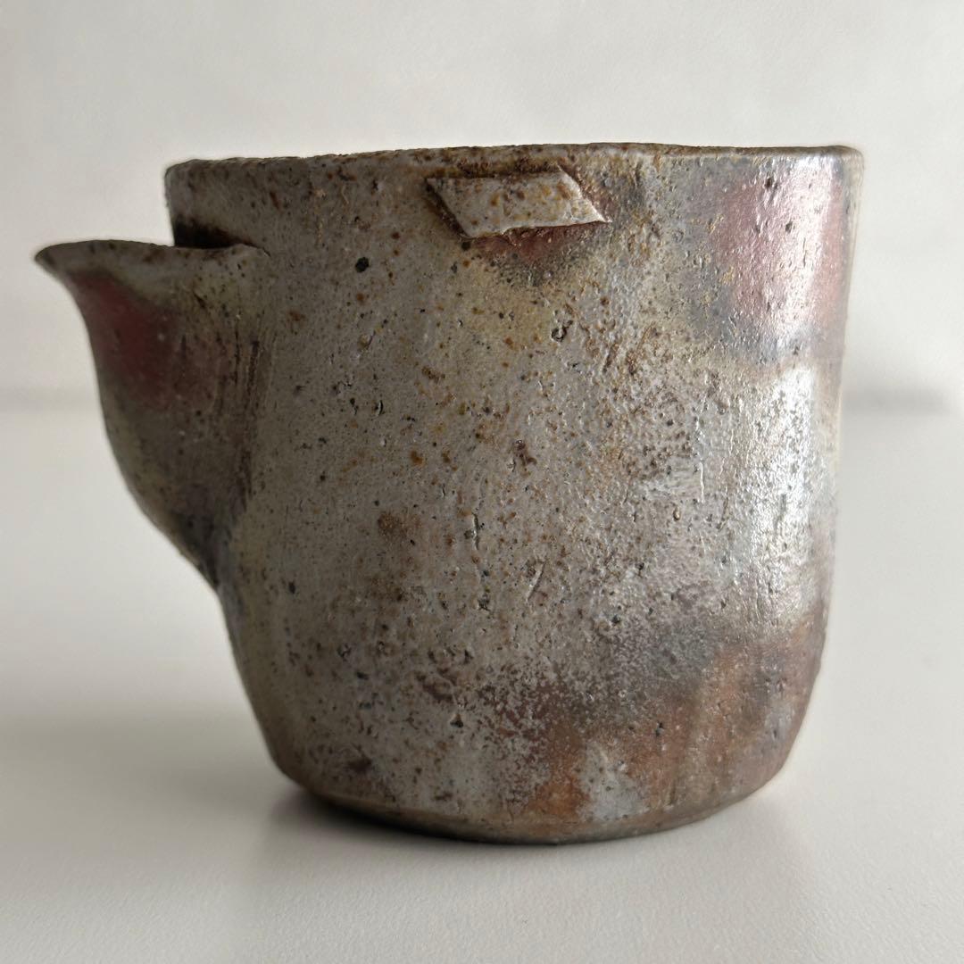 山本陶秀 備前 茶器 宝瓶 蓋なし品 合わせ箱