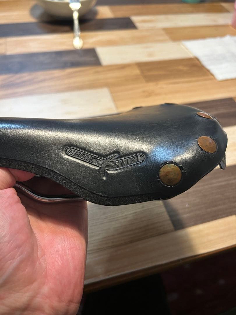 BROOKS SWIFTレザーサドル ブラック