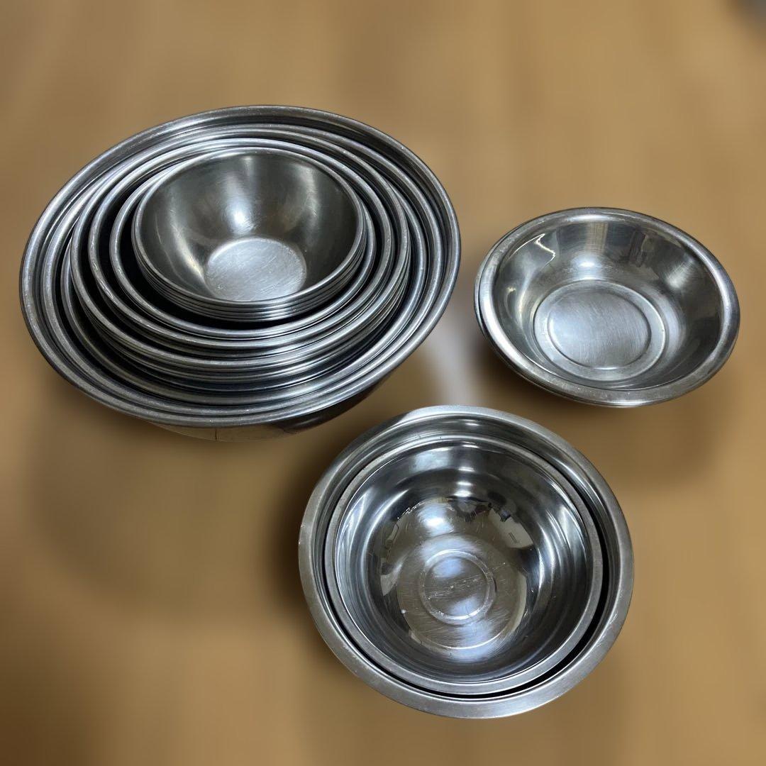 ステンレス製ボウル　28個セット