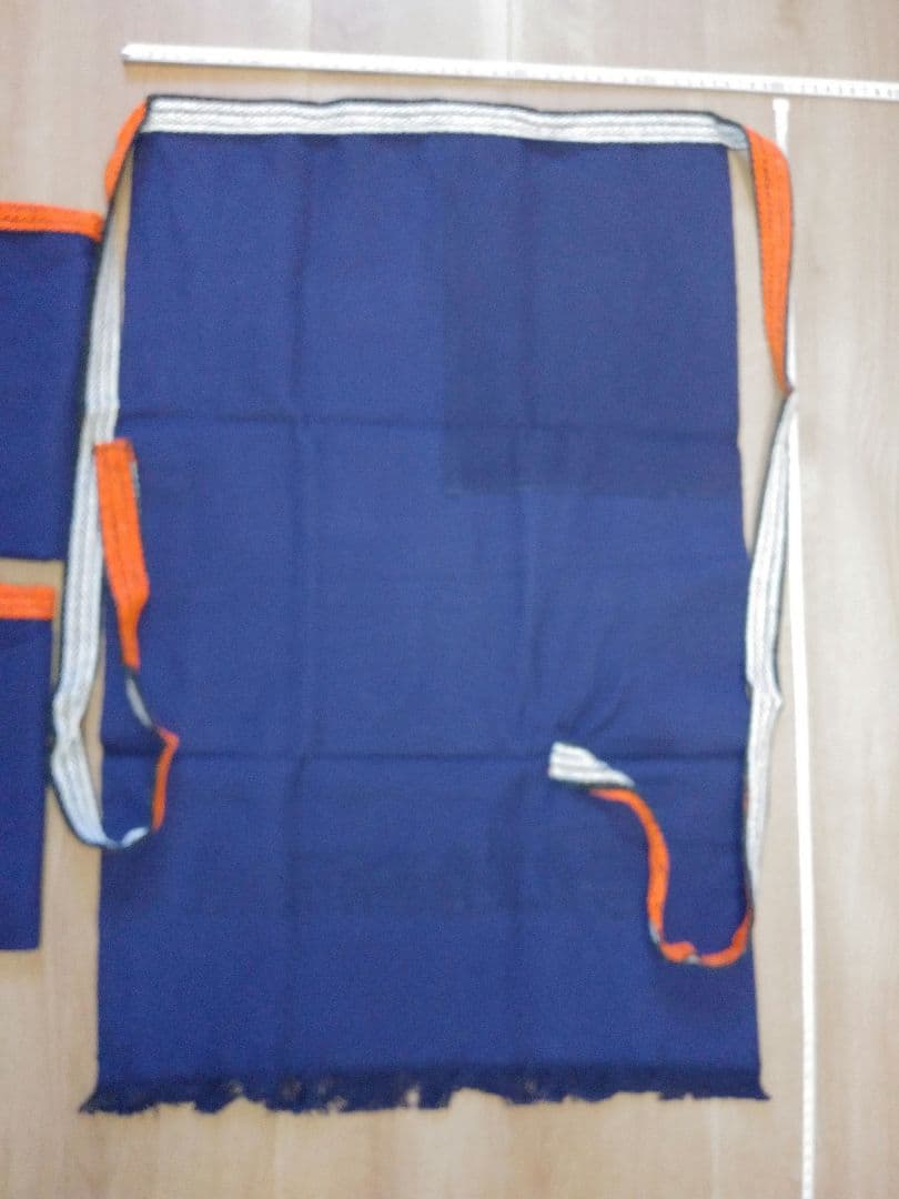 5枚セット　未使用　前掛け　昭和レトロ　非売品　丸正青果　帆前掛け