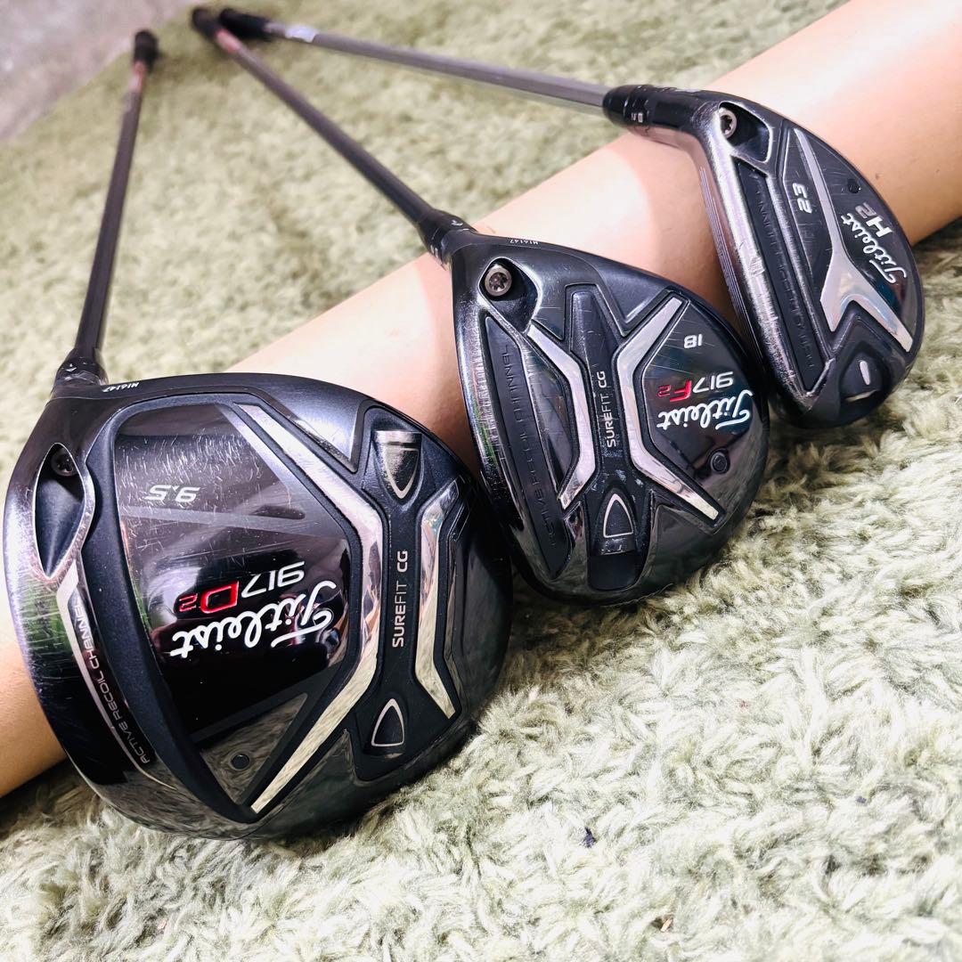 Titleist 917D2 AP2 710 メンズ ゴルフクラブセット 11本