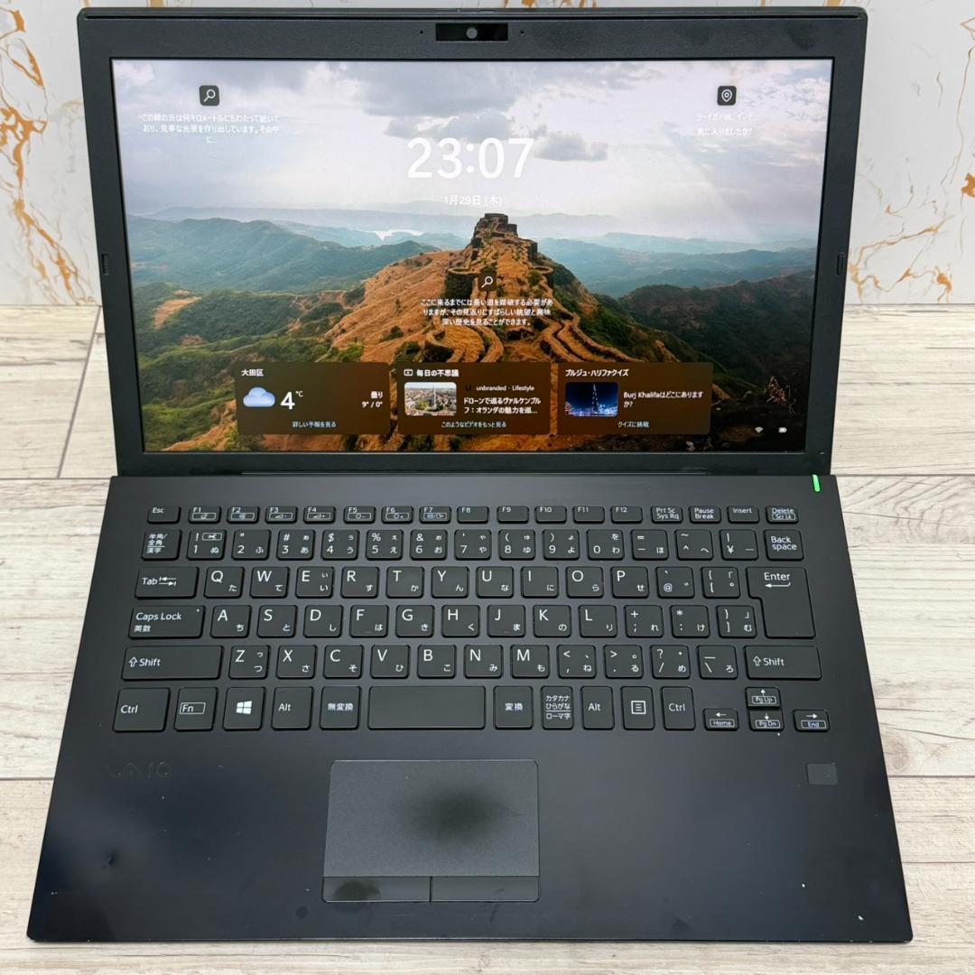 VAIO ProPG 第10世代i5 Win11 軽量ノートPC 8GB カメラ