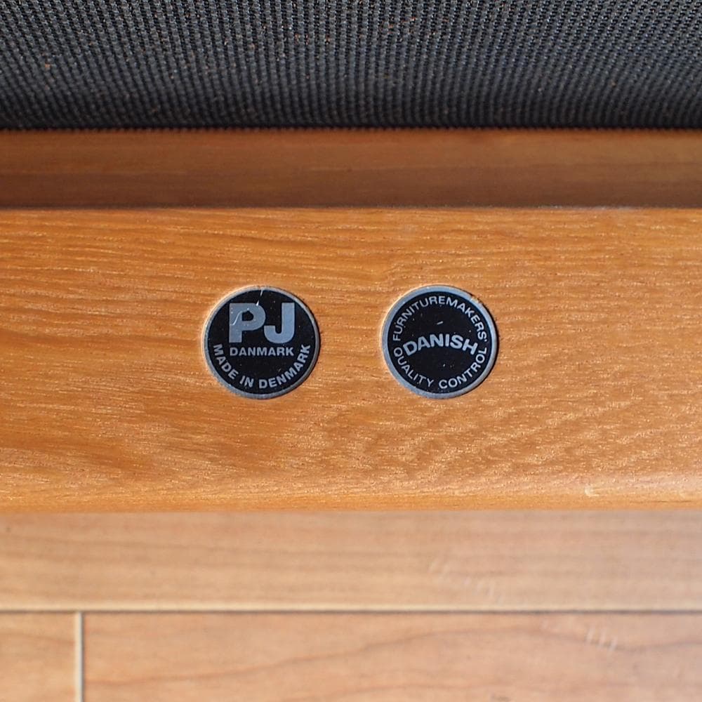 ビンテージ デンマーク製 P.J.Furniture チーク 1人掛けソファ B