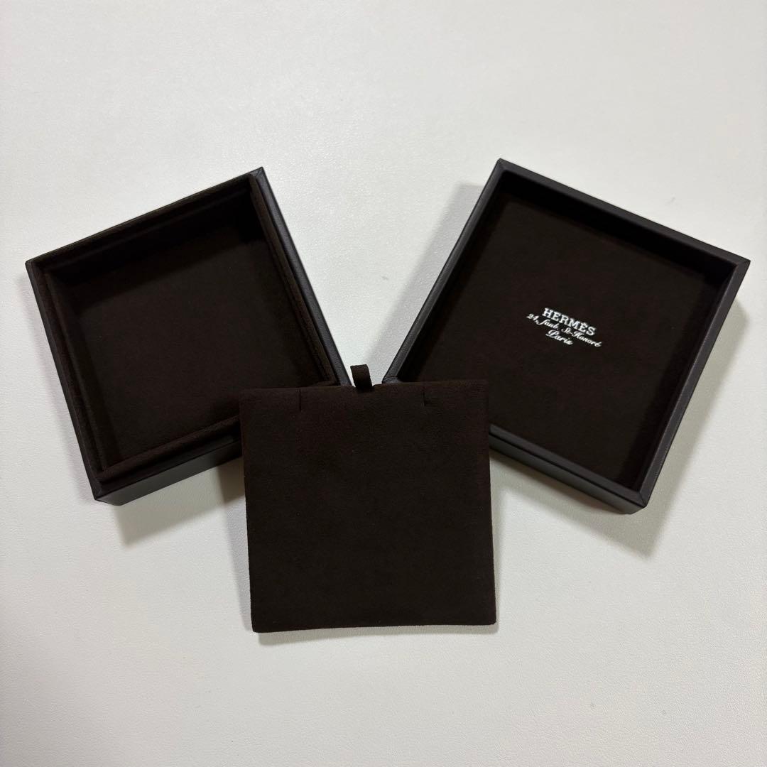 美品　エルメス　ネックレスケース　空箱　ジュエリーボックス　アクセサリー入れ