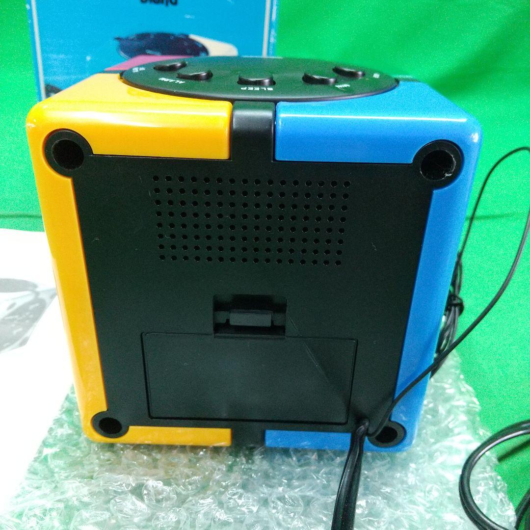 D-3③[希少·レトロ·美品] キューブ デジタル ラジオアラーム CC-110