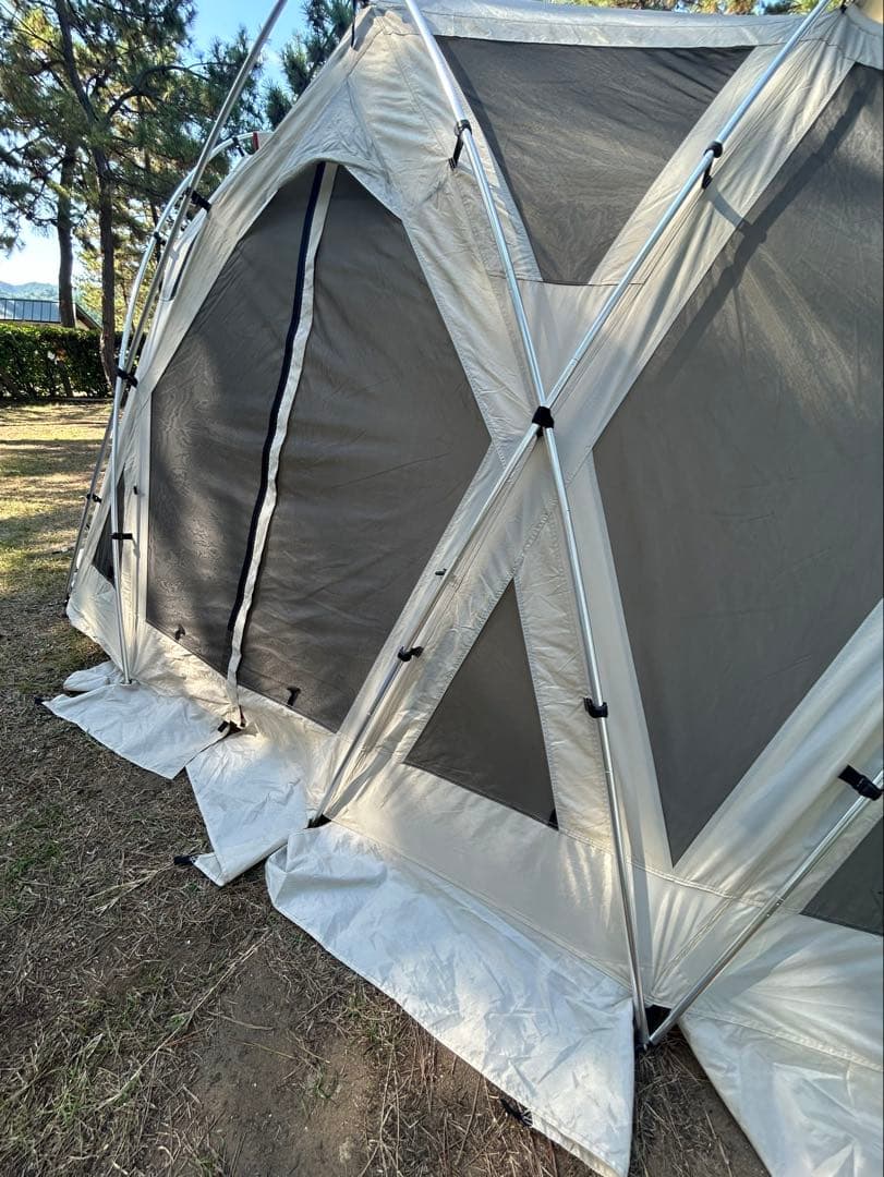 スノーピーク　リビングシェルロングpro アイボリー