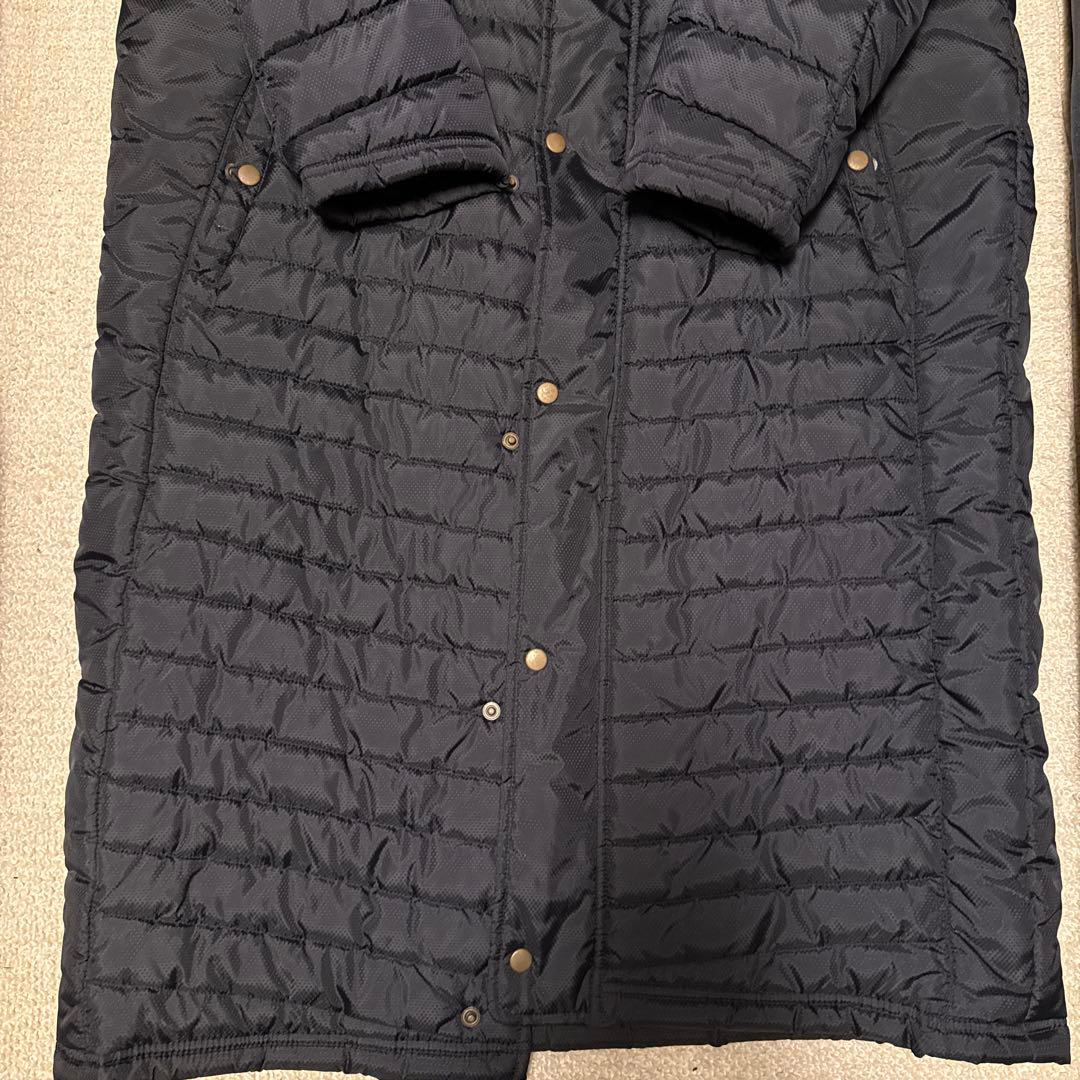 Mizuno フード付きベンチコートブラック XL