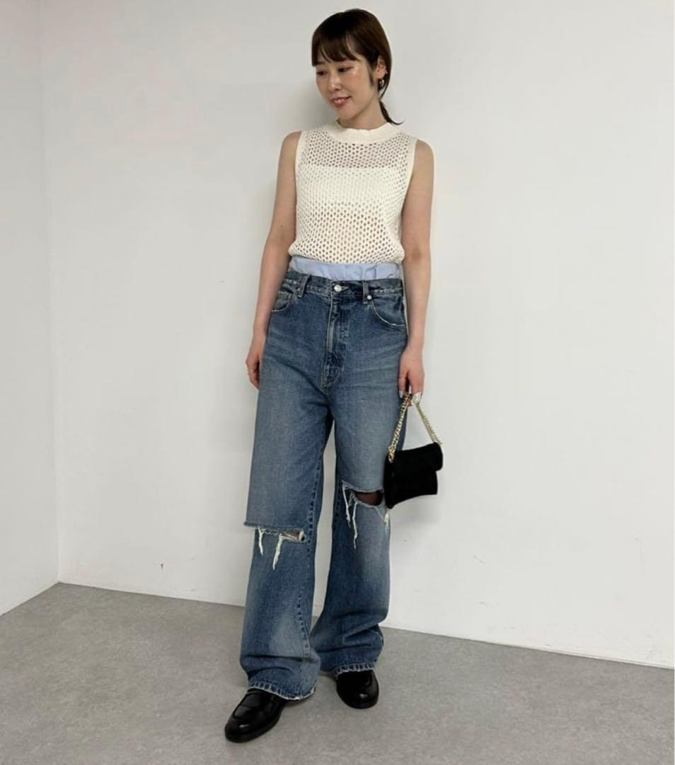 D*7様 GEMINI(ゲミニー) フリルベストシャツ