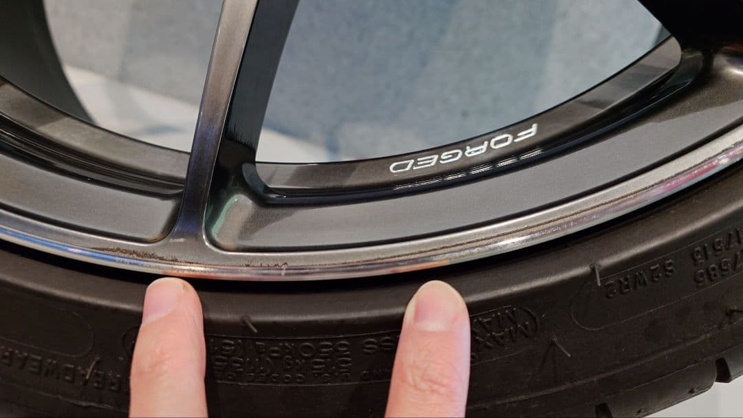 【MEGA MILK】RAYS VOLKRACING 18インチホイール