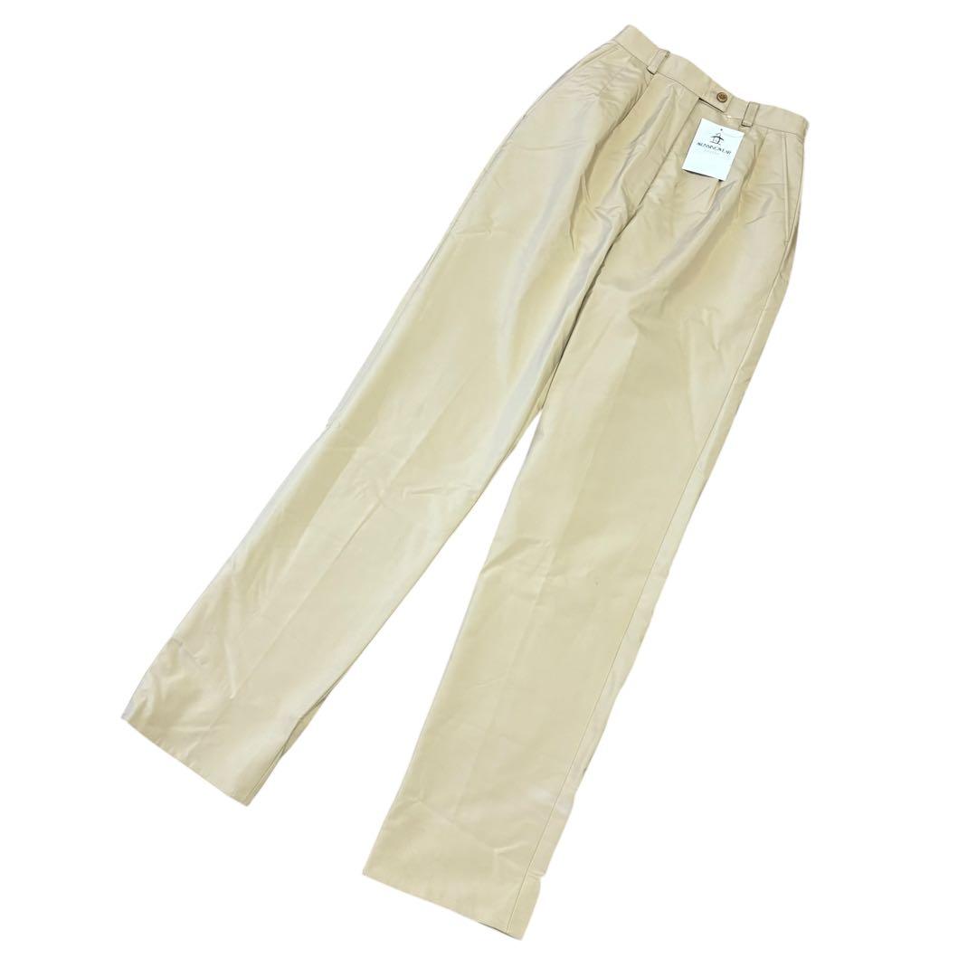 【新品】マンシングウェア　レディースパンツ　ベージュ　裏起毛　9号　ゴルフ