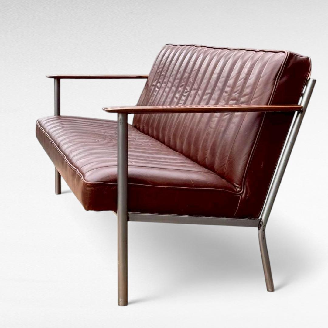 廃盤クラッシュゲート tabu Leather Works DINER ソファ