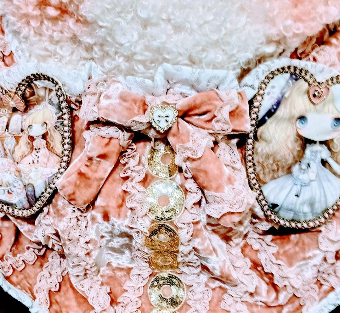 女の子パネルハンドメイドバッグ♡