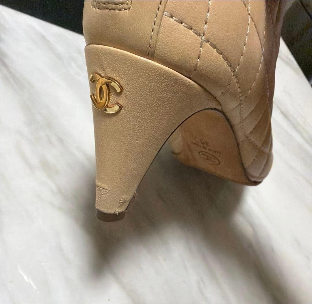 CHANEL シャネル キルティング　ブーツ