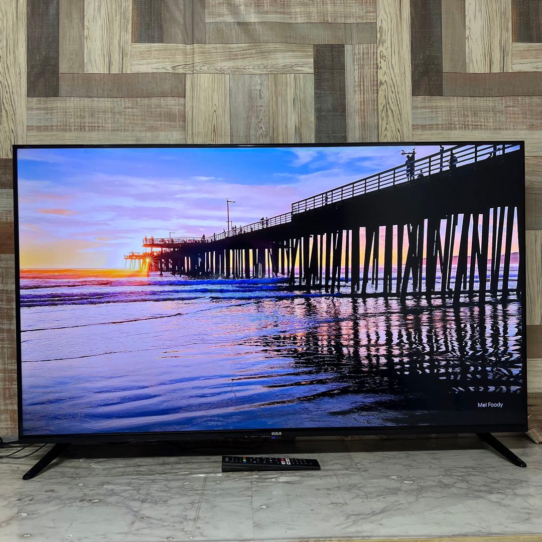全国送料込❣️昨年購入RCA50型4KHDRチューナーレス、スマートテレビ