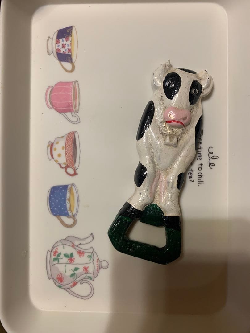 牛の栓抜き 真鍮 レトロ アンティーク