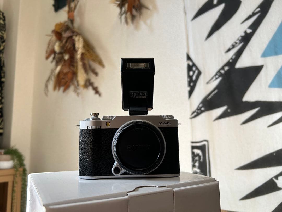 【保証書付き】Fujifilm X-M5 ミラーレス一眼 本体　レンズ付き