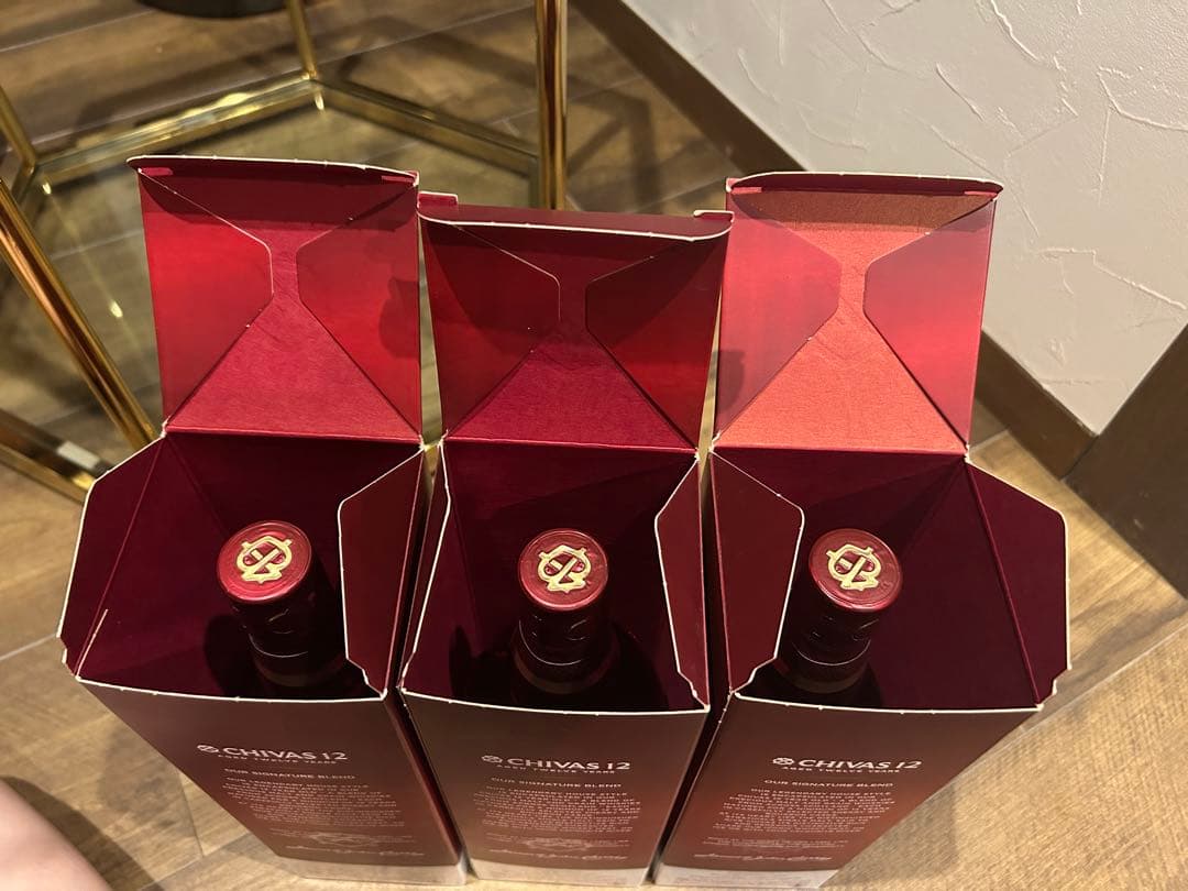CHIVAS REGAL 大容量1000ml 12年 3本セット