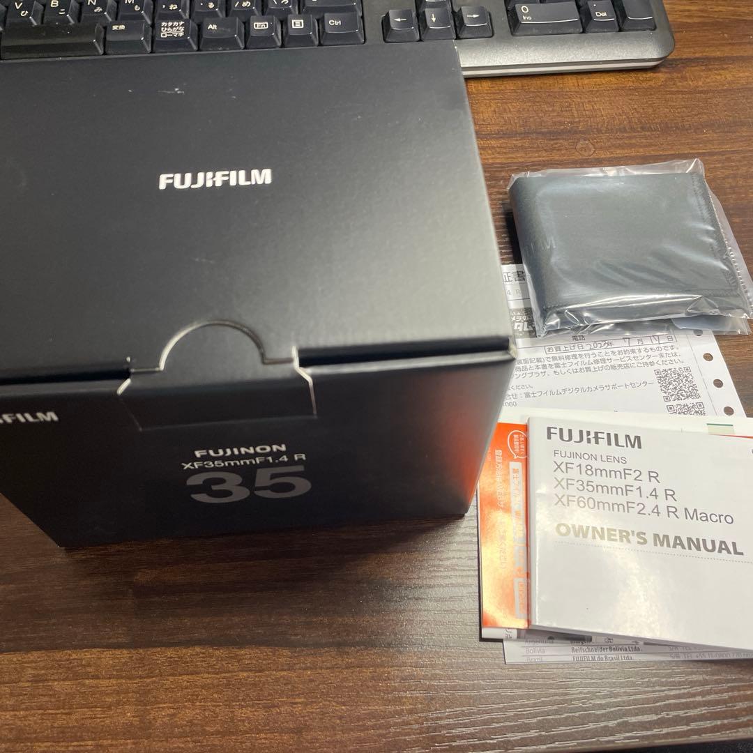 ワンオーナー美品FUJIFILMフジノンXF35mm F1.4R