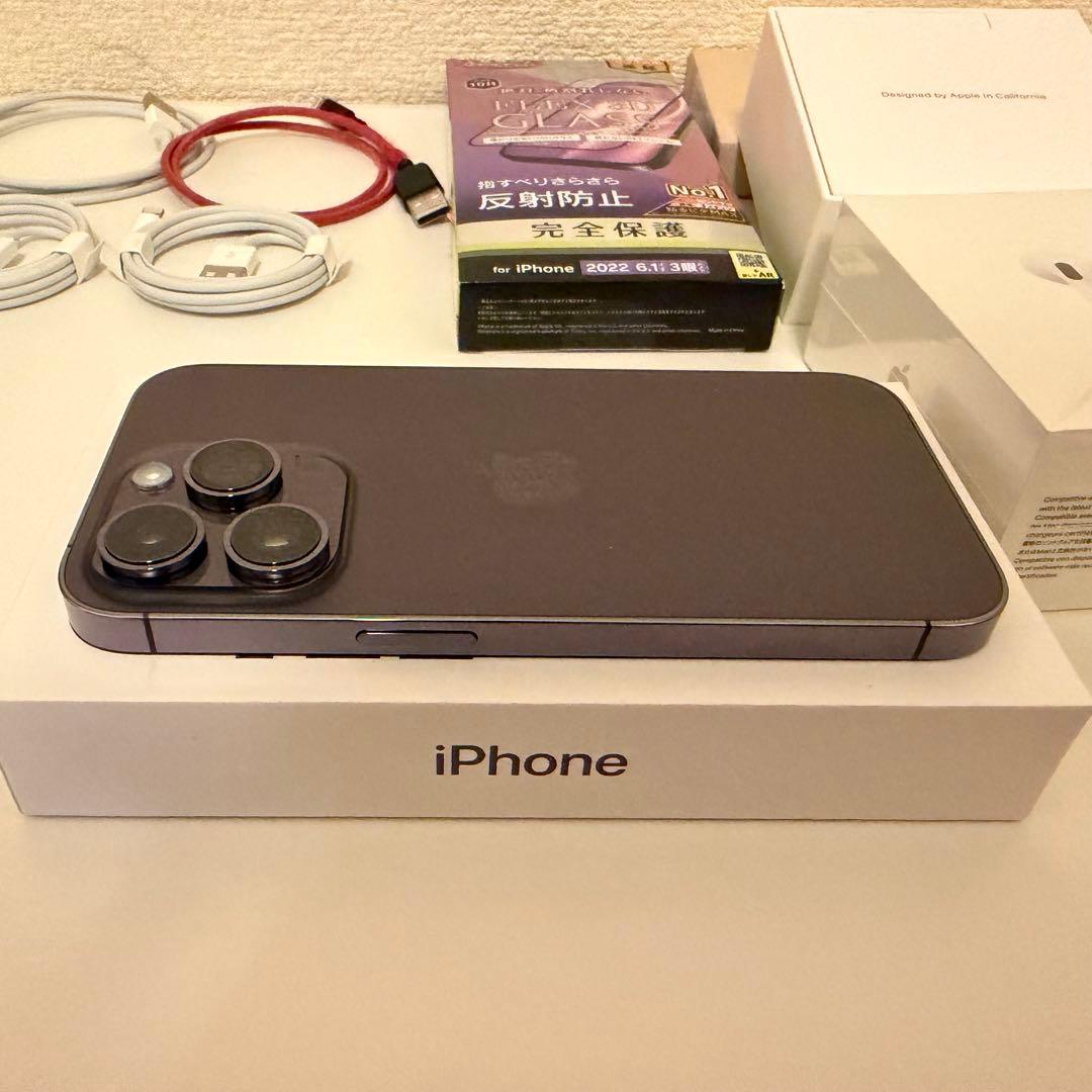 期限値下Apple iPhone 14 Pro 512GB ディープパープル本体