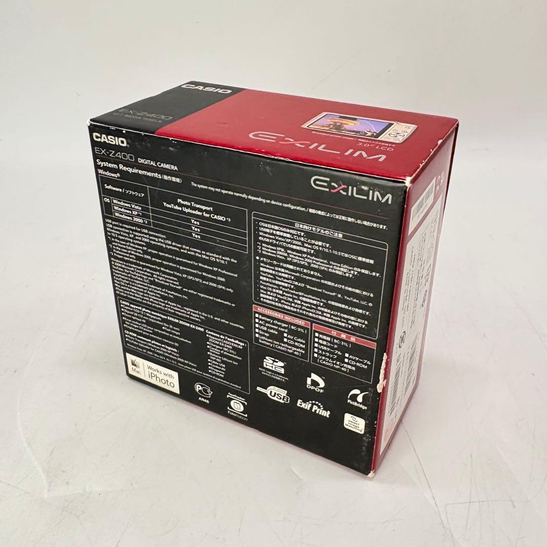 【極美品！・付属品完備】 CASIO カシオ EXILIM EX-Z400ピンク