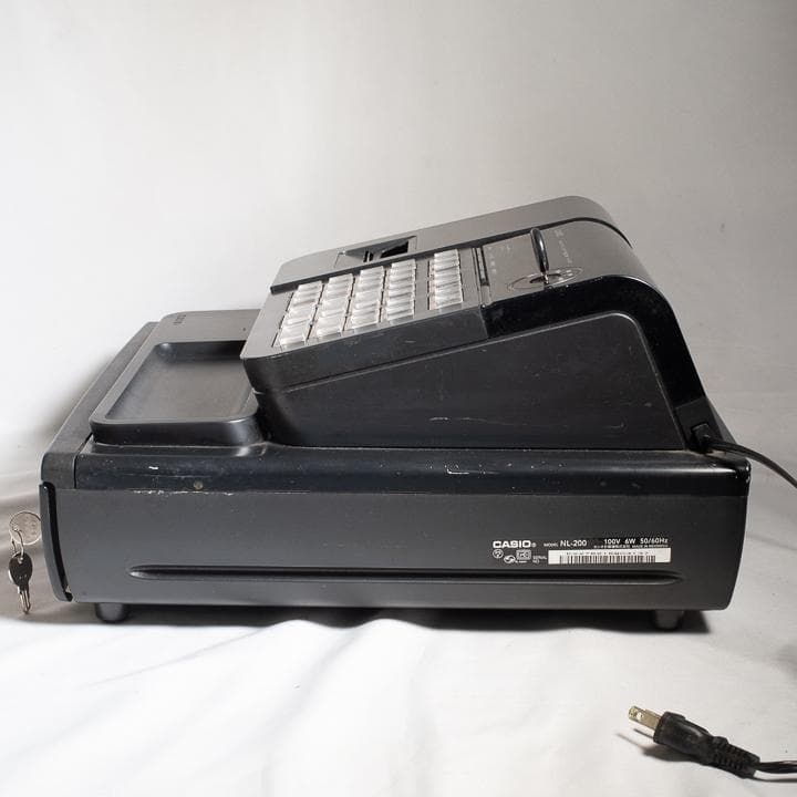 レジ カシオレジスター NL-200 CASIO ブラック 黒