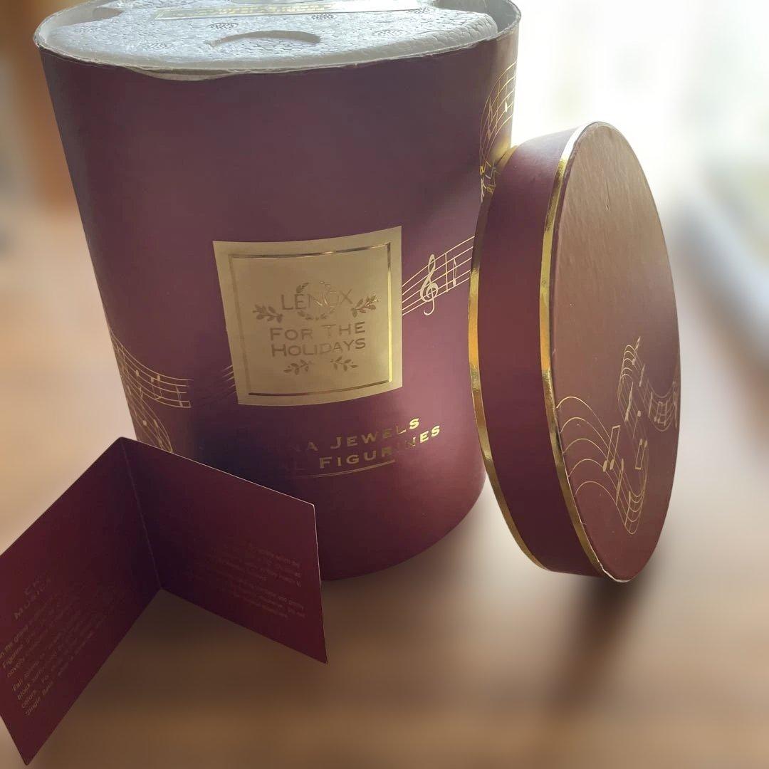 Lenox クリスマスツリー 置物 音楽機能付き