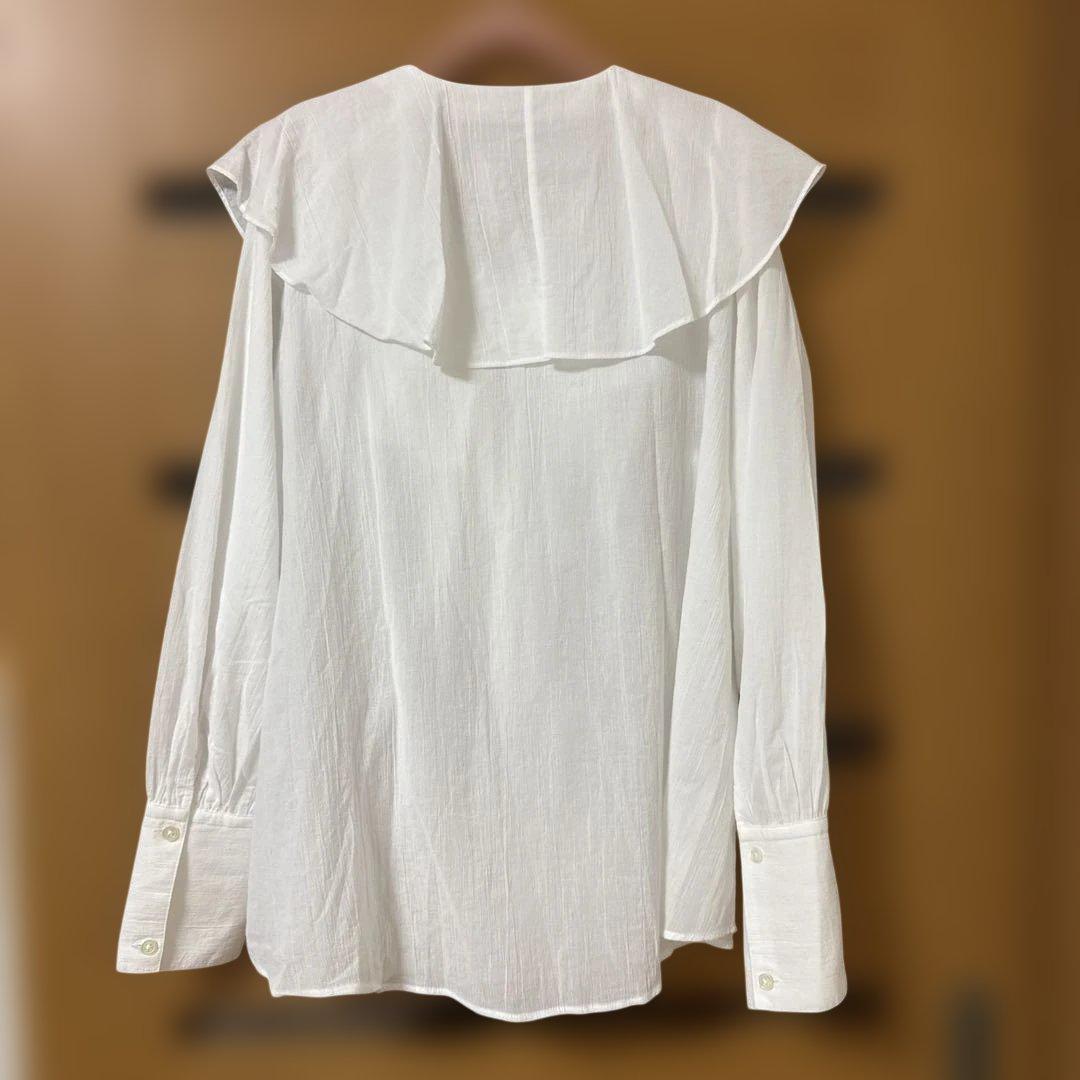 Whim Gazette ウィムガゼット　カスケードフリルブラウス