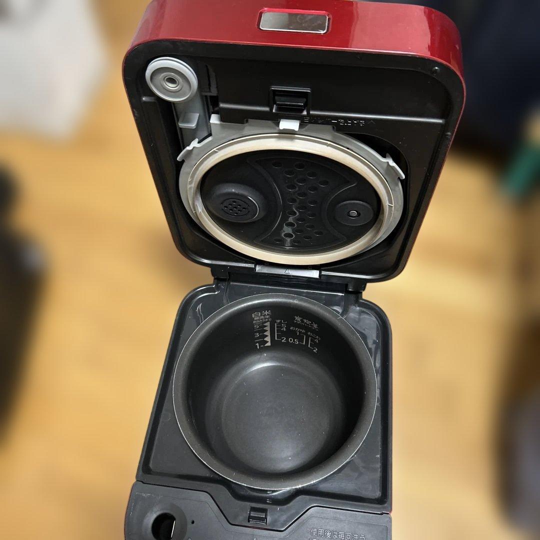 MITSUBISHI NJ-XB10J IH炊飯器 赤