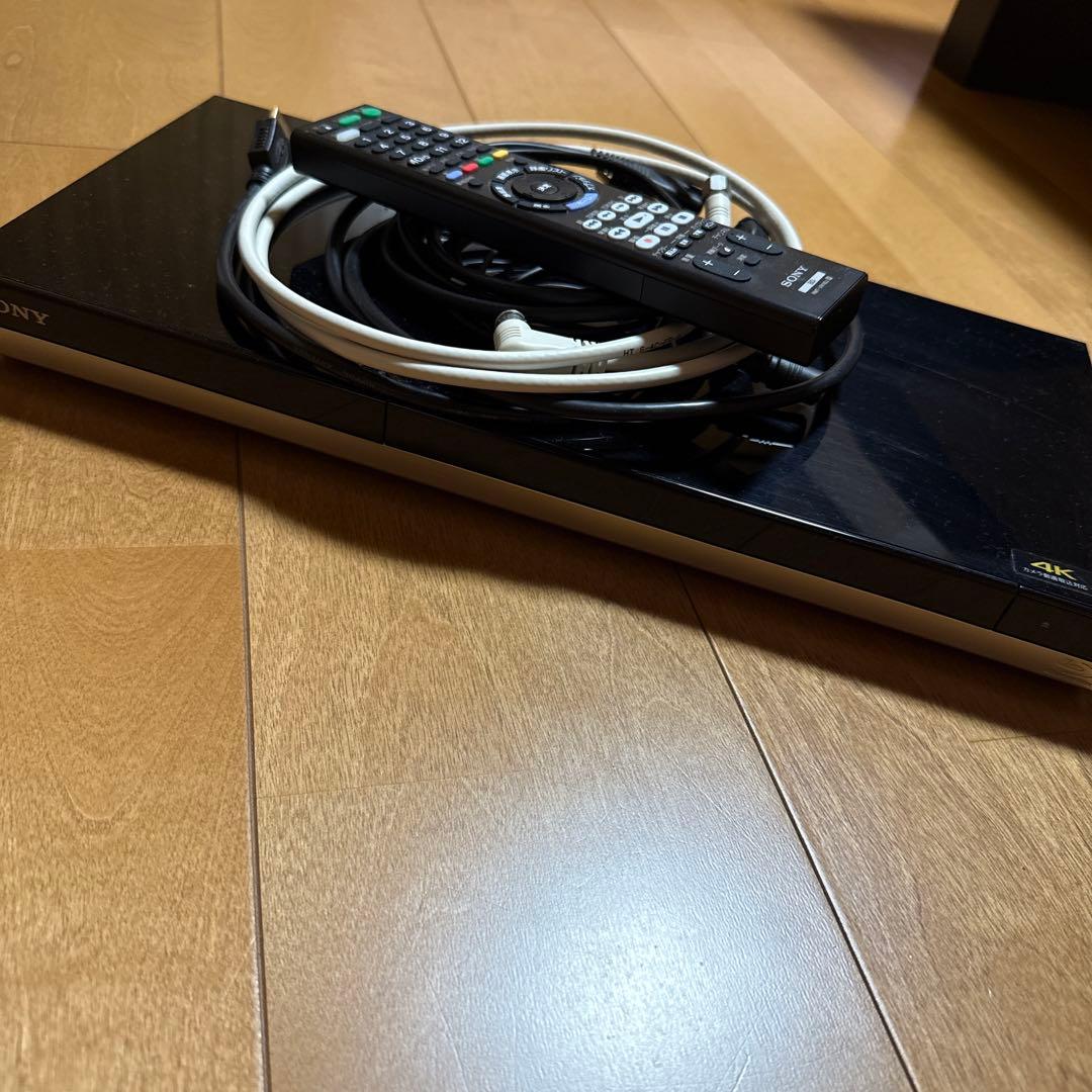 ソニー　ブルーレイレコーダー　4K