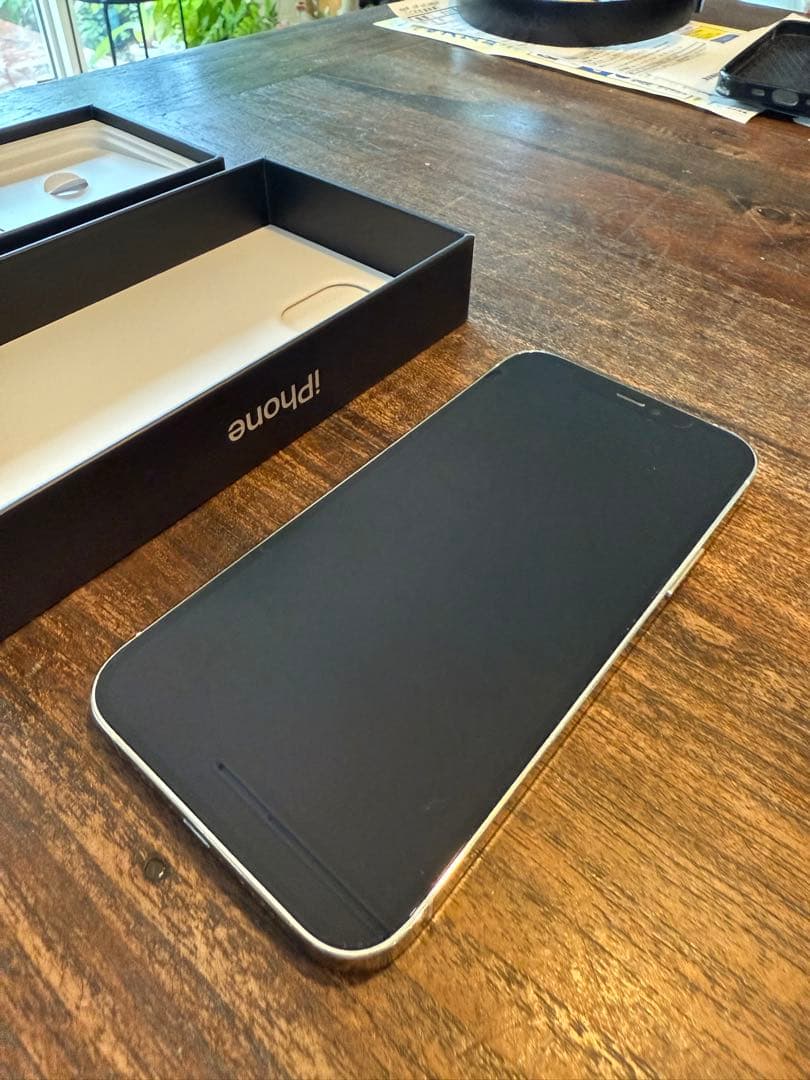 箱付き iPhone12 pro 256gb シルバー SIMフリー