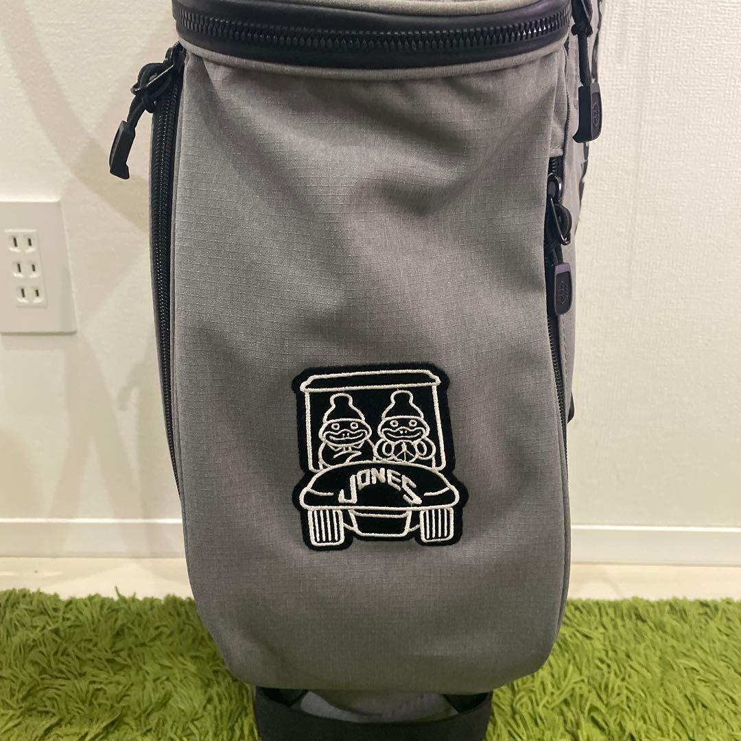 【限定】Golfickers×JONES ゴルフキャディバッグ＋ヘッドカバー部分